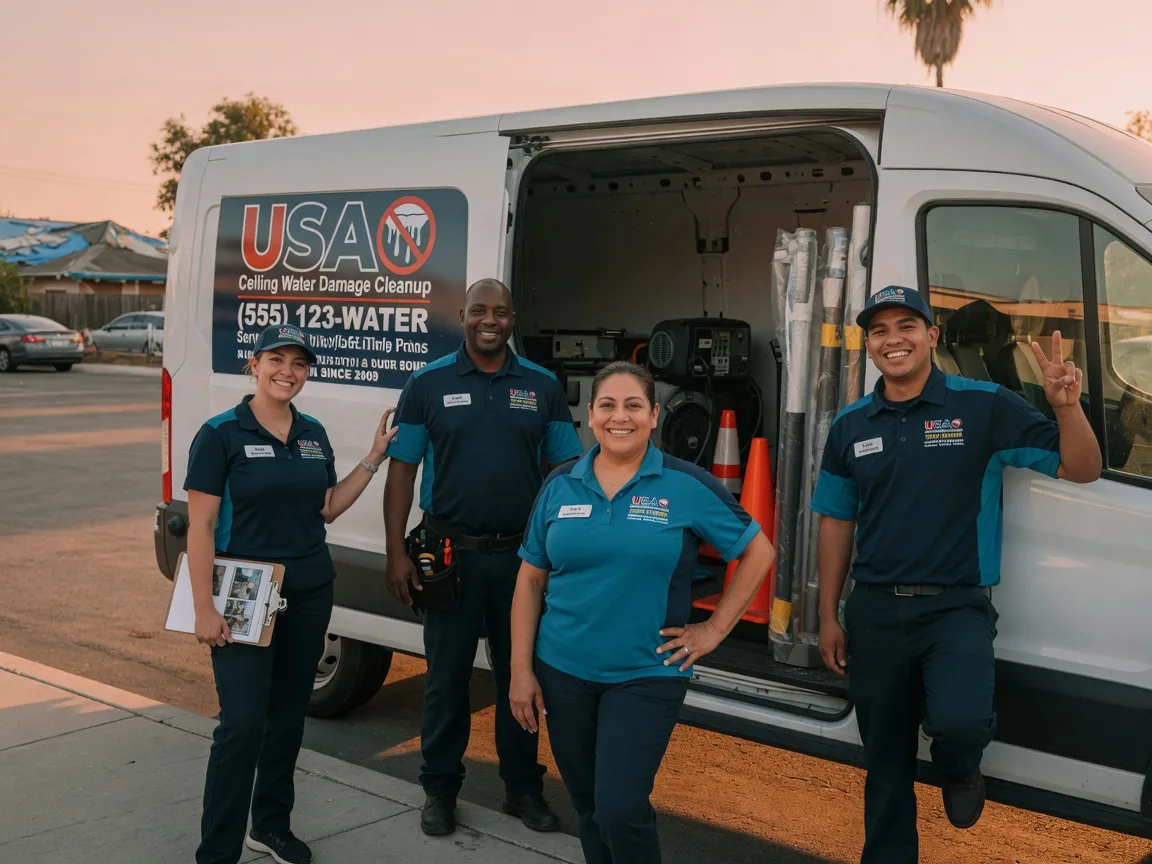 Ceiling Water Damage Restoration company in Marvell, AR